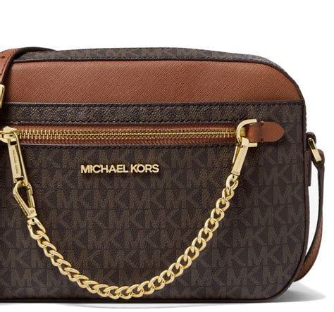 michael kors large logo crossbody bag|michael kors large jet set.